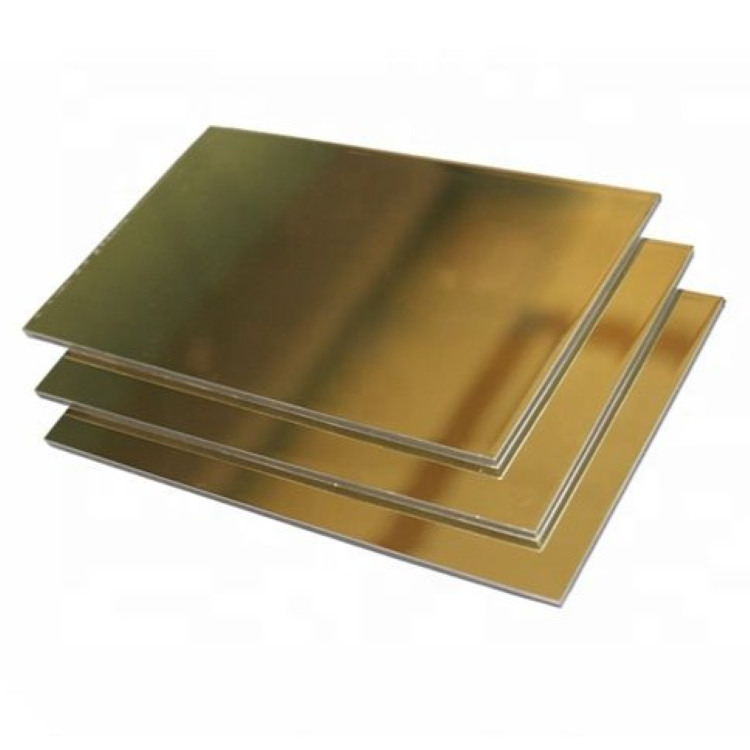 Gouden spiegel aluminium composietpaneel